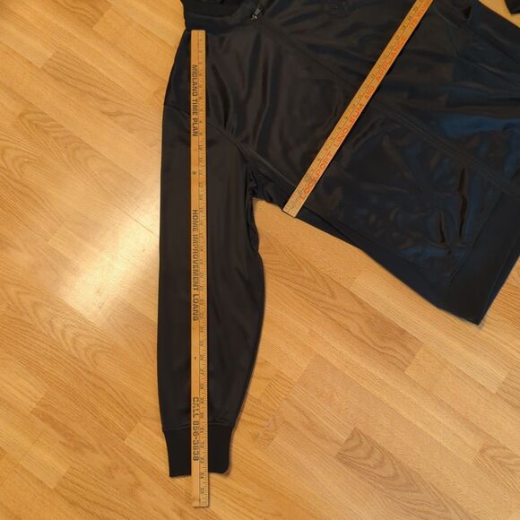 Sean John Track Jacket Mens XXL Black Full Zip Sweatshirt Pockets - Picture 3 of 6